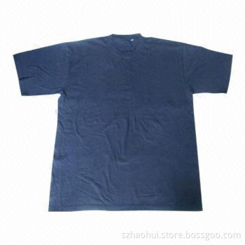 Round Neck T-shirt, Made of 100% Cotton, XS-3XL Size